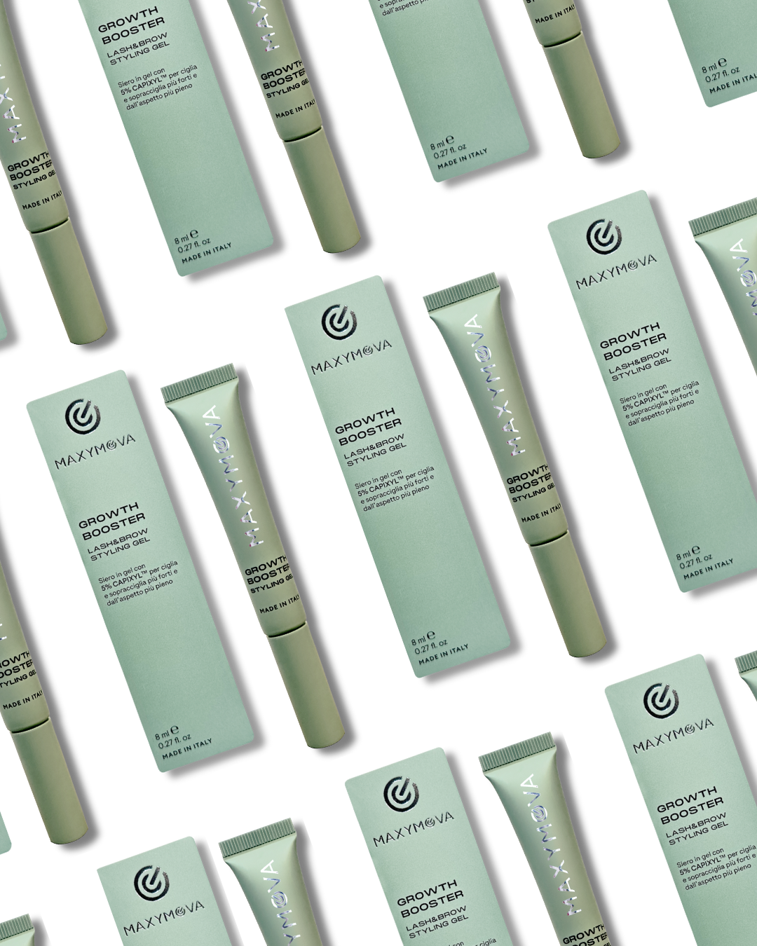 SET 10 GROWTH BOOSTER ADVANCED LASH&BROW GEL SERUM CON 5% CAPIXYL™