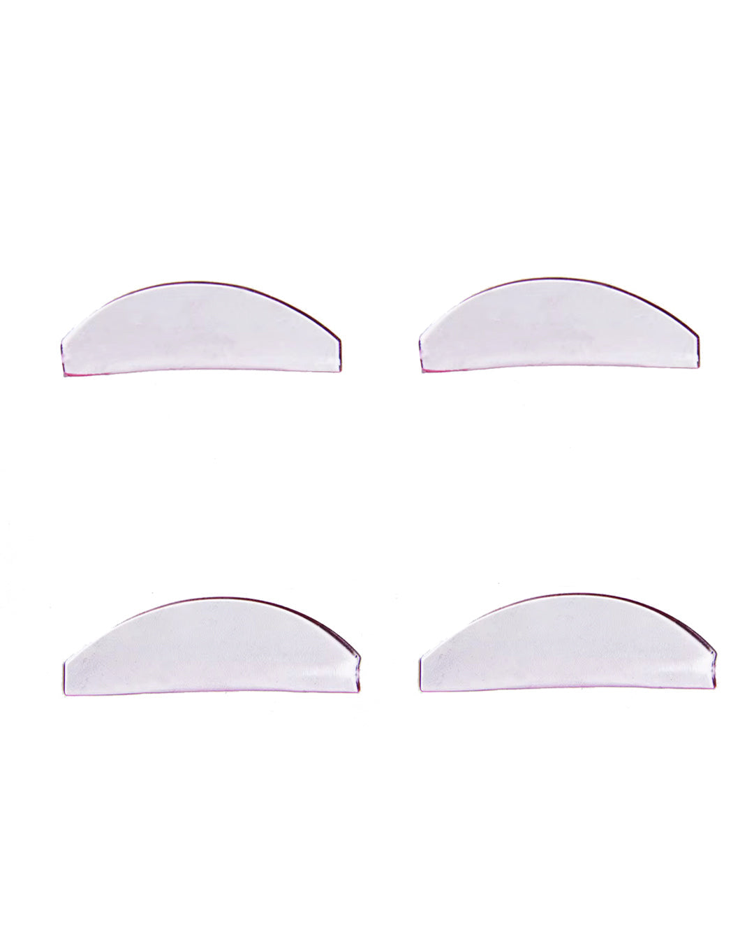 MOLDES PLANOS PARA LEVANTAMIENTO DE PESTAÑAS PARA TÉCNICAS COREANA Y DE FUSIÓN, 2 PARES