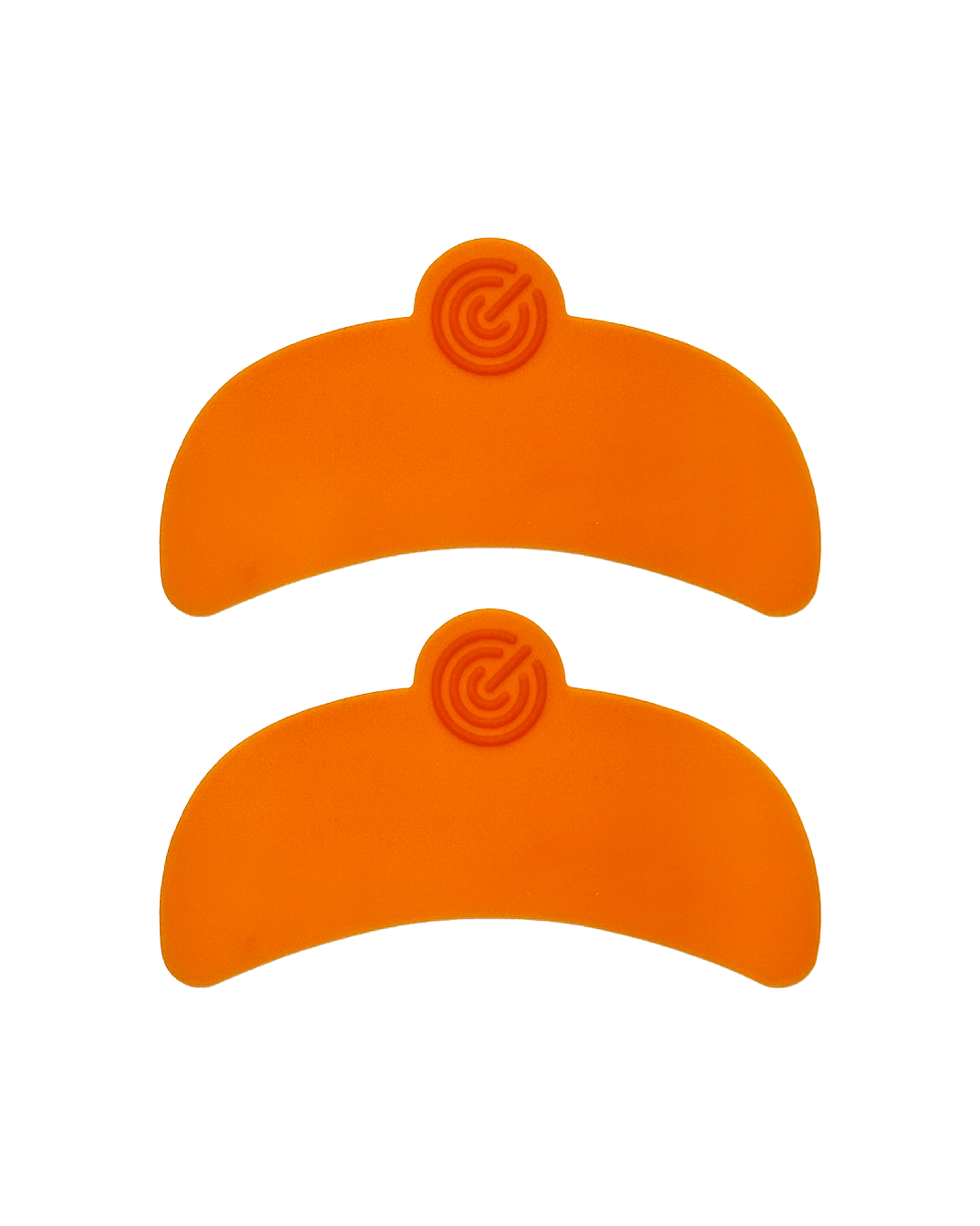 PARCHES DE SILICONA REUTILIZABLES PARA EL CONTORNO DE LOS OJOS - NARANJA