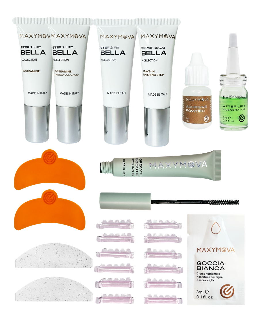 KIT PROFESIONAL DE LIFTING DE PESTAÑAS COREANO – SISTEMA DE DOBLE PASO 1 MAXYMOVA
