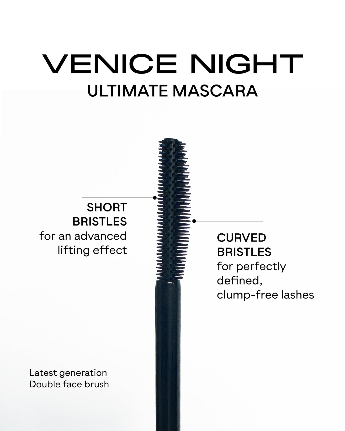 MAXYMOVA VENICE NIGHT MASCARA | LASH LIFT EFFECT MASCARA FOR DEFINITION, CURL & LENGTH – ULTRA BLACK XL 13 ML