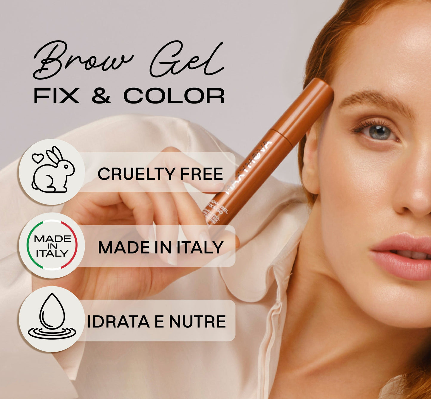 SET 10 BROW GEL FIX&COLOR TINTED GEL DESPUÉS DE LA LAMINACIÓN DE CEJAS. PROMOCIÓN DE SALÓN MAXYMOVA