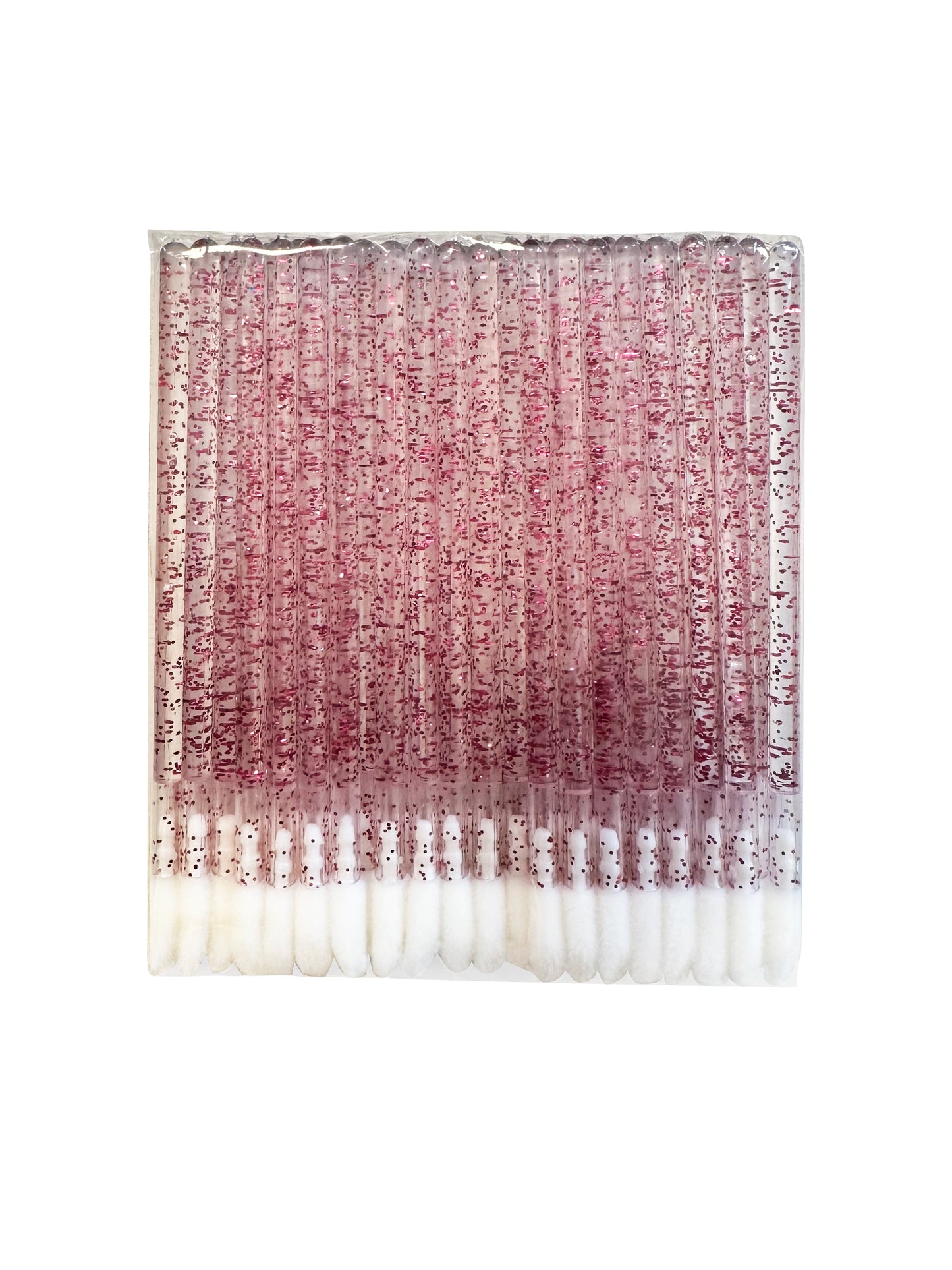 APLICADORES DE MICOFIBRA DE BRILLO DE LABIOS - 50 PIEAZAS - CEPILLO DE BRILLO PRECISO PARA LAMINACION DE PESTAÑAS Y CEJAS