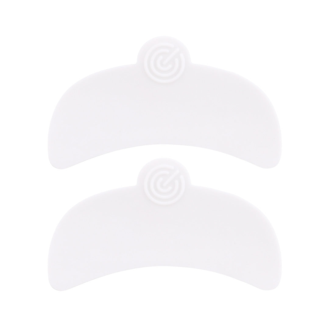 PARCHES DE SILICONA REUTILIZABLES PARA DEBAJO DE LOS OJOS 0,4 MM - BLANCOS