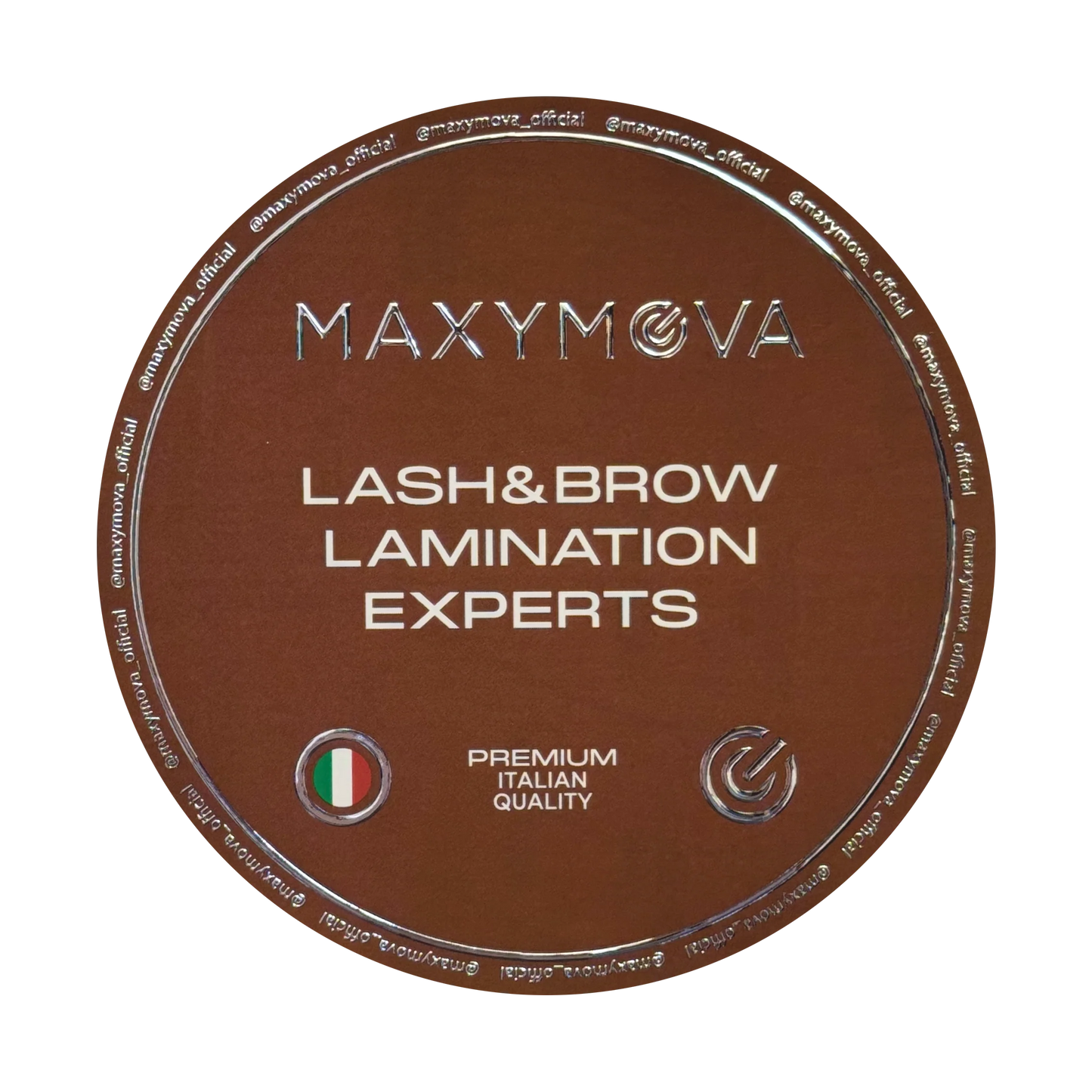 Adhesivo para escaparate de salón Lamination Expert Versión en inglés