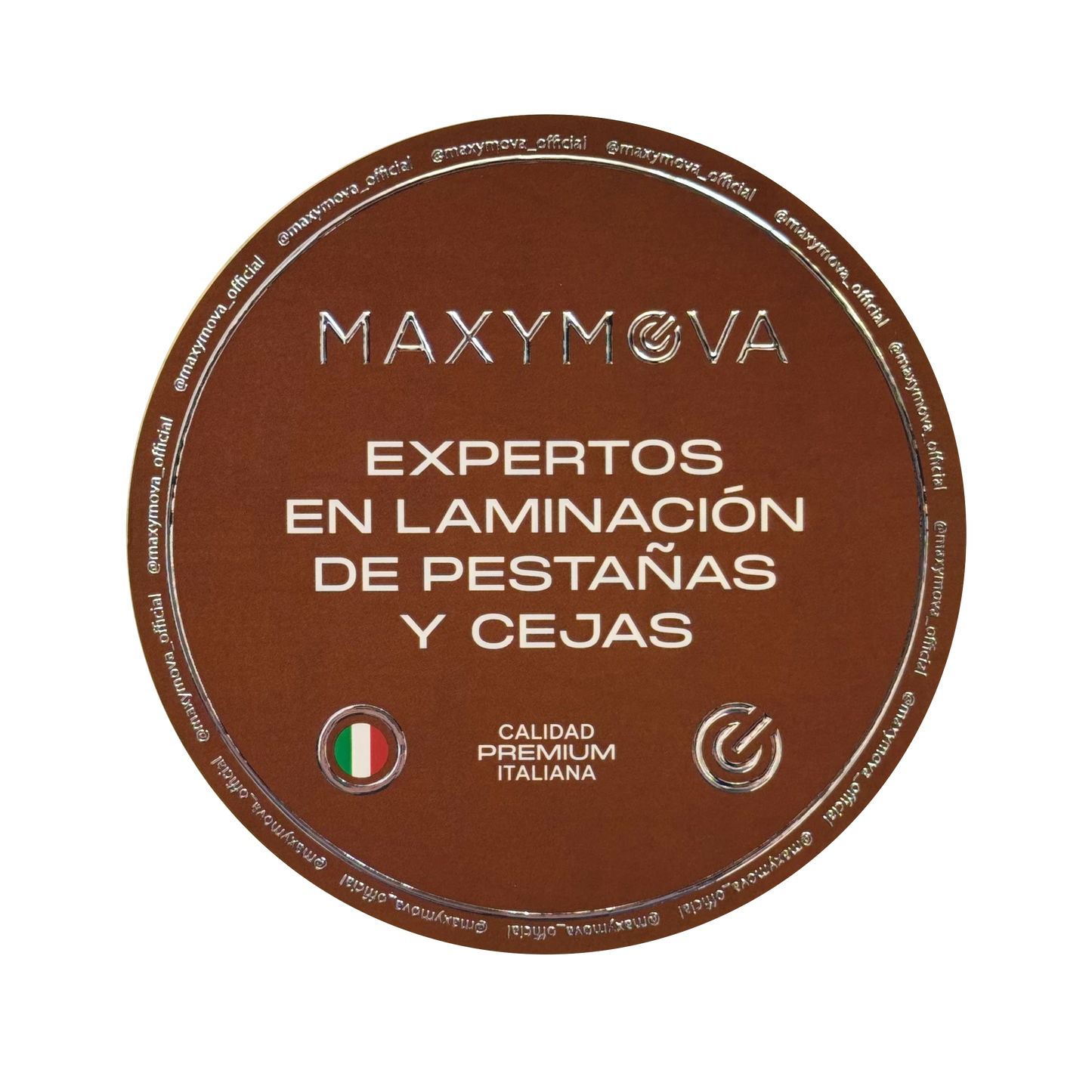 Adhesivo para escaparate de salón Lamination Expert Versión en español