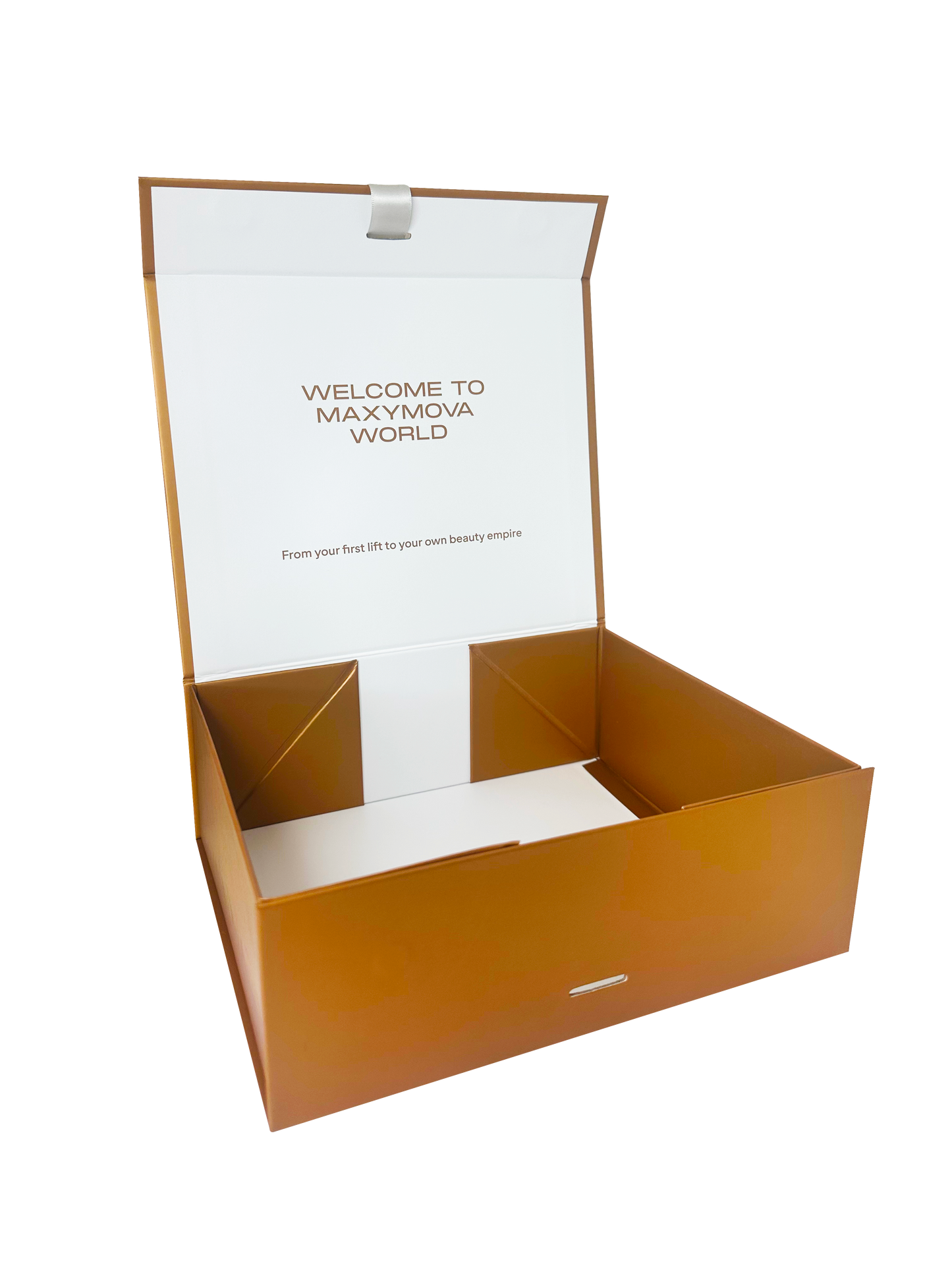 CAJA DE ENTRENAMIENTO DE CARTON MAGNETICO MAXYMOVA (VACIA) - ELEGANTE Y FUNCIONAL