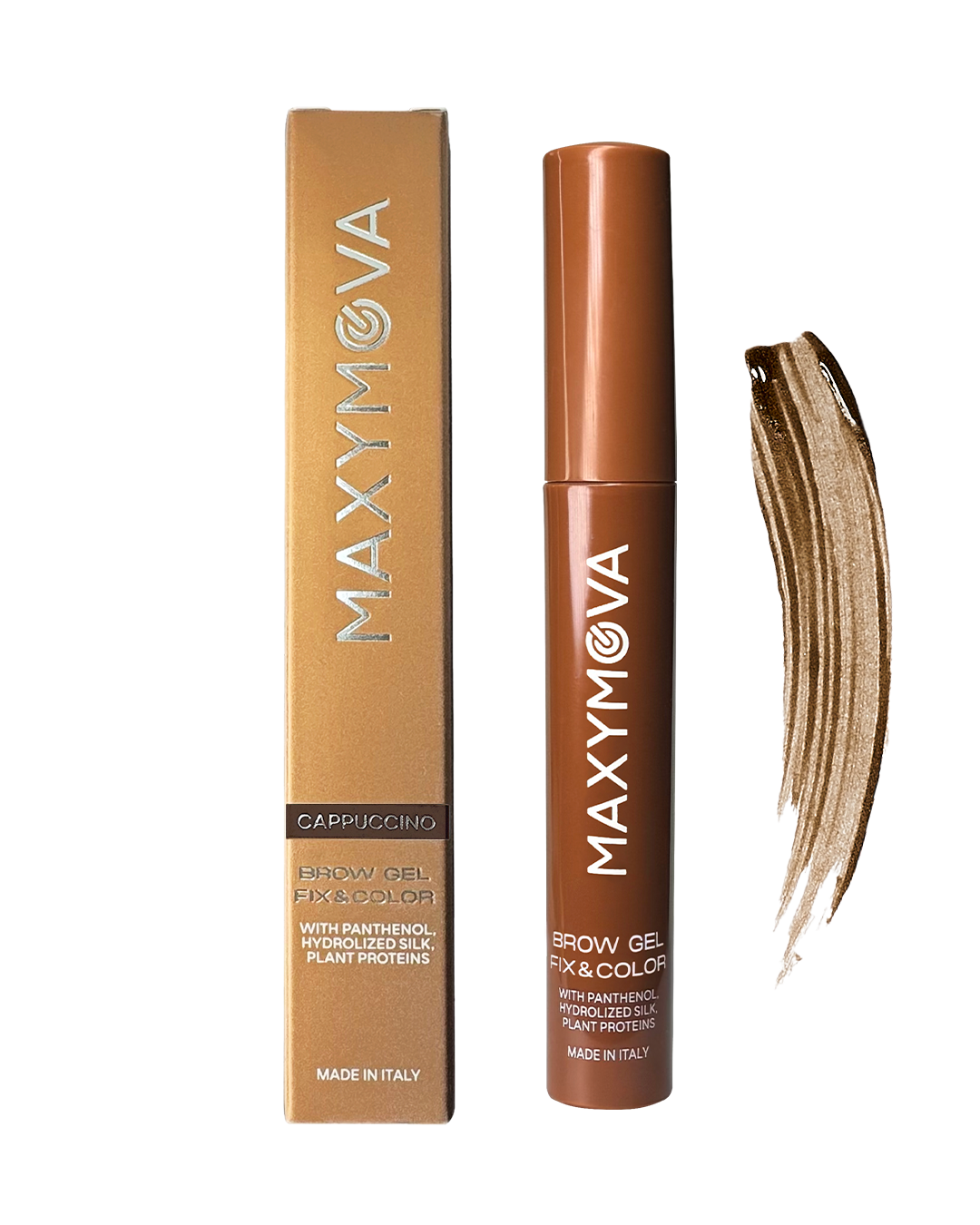 GEL PARA CEJAS CON COLOR PARA UNAS CEJAS MÁS LLENAS Y DEFINIDAS DURANTE TODO EL DÍA. MAXYMOVA