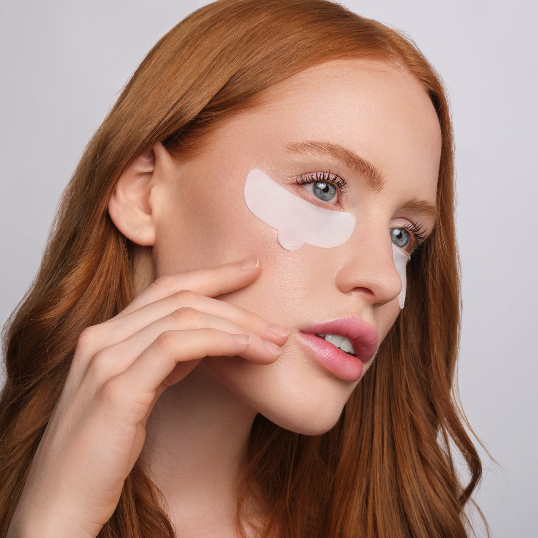 SET 10 UNDER PATCH GLOW SERUM, CUIDADO DEL CONTORNO DE OJOS CON 23K