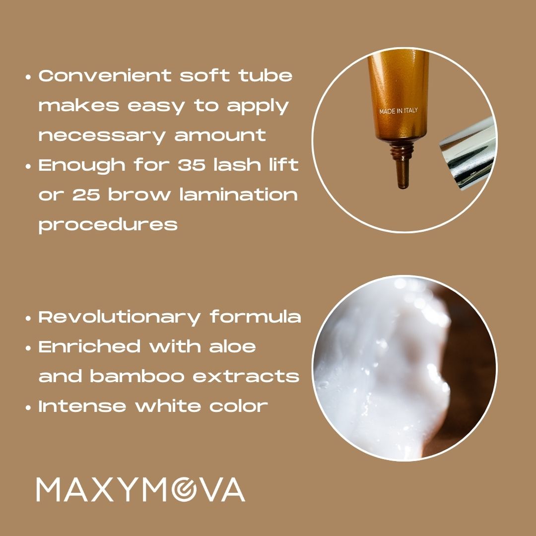 STEP 2 SUPREME FIX PERM CREAM FOR BROW AND LASH LAMINATION, 10 ml tube